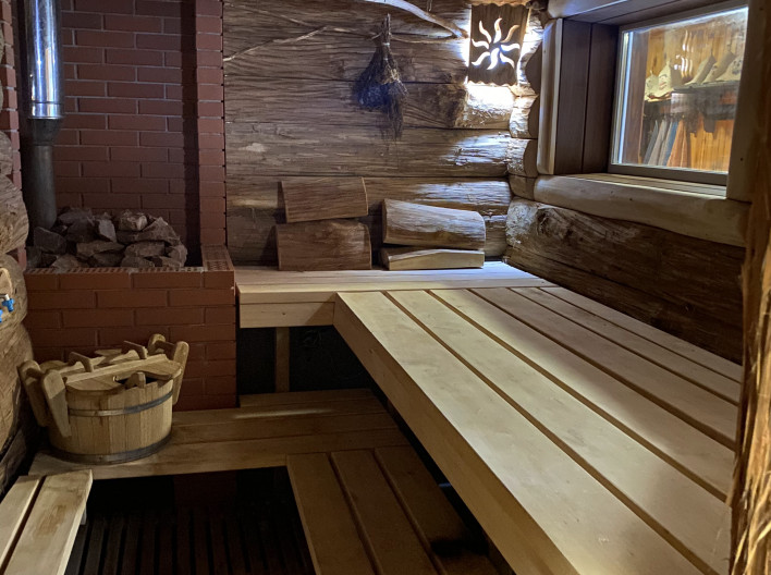 Лазня в комплексі «Метеор»